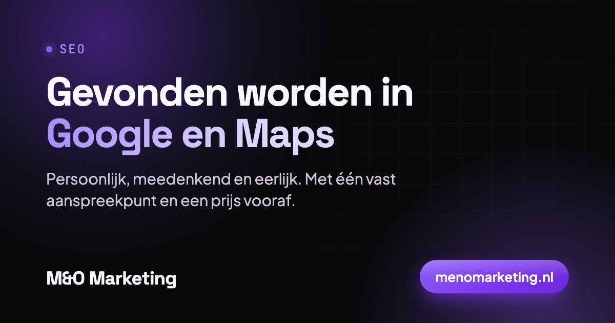 SEO en lokale SEO: gevonden worden in Google en Google Maps